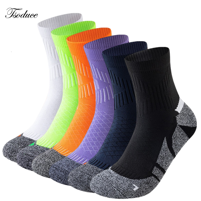 Athletic Sock Cushion - Professionele marathonloopsokken Badstof gedempt Antislip Wandelen