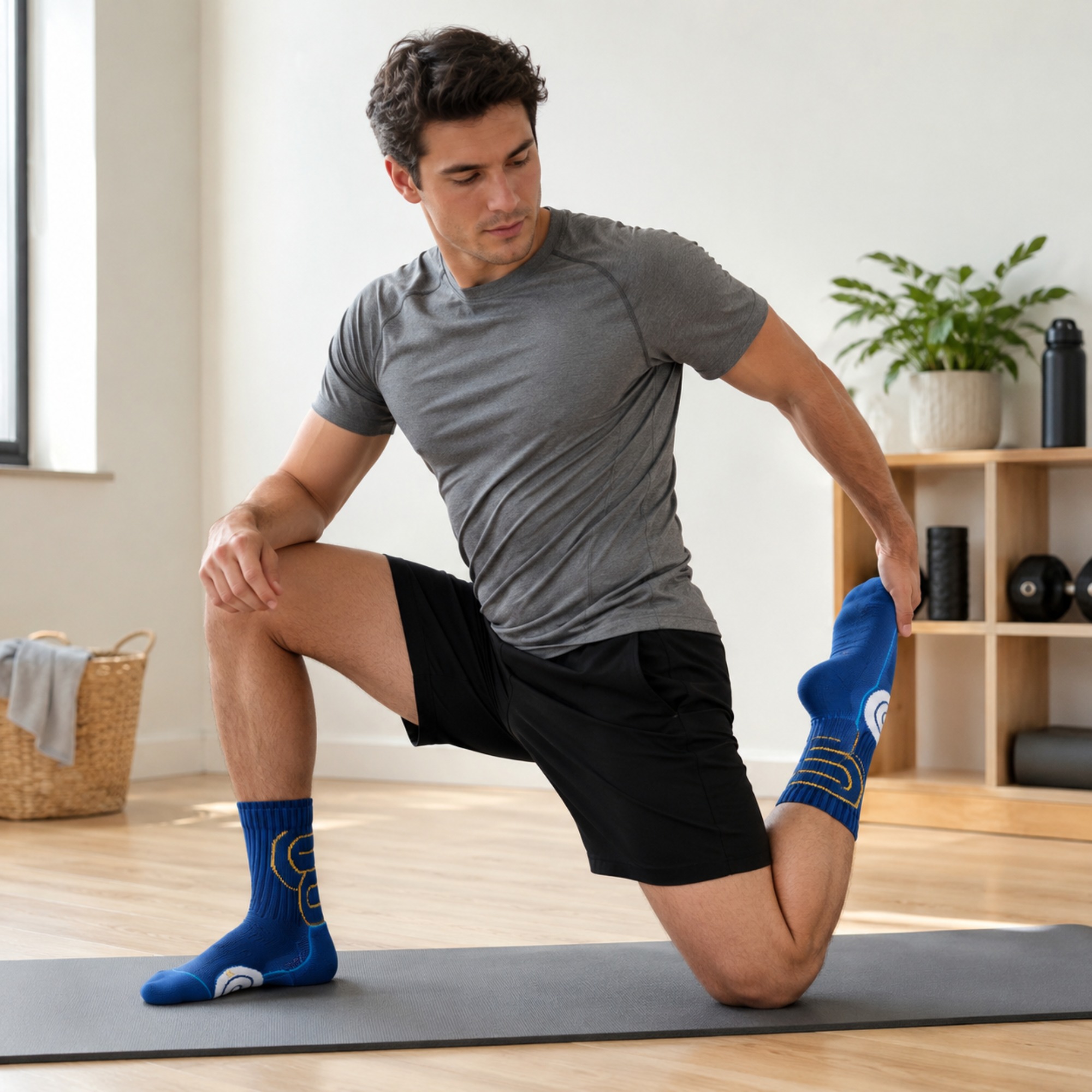 1/2 paar marathon-hardloopsokk - Athletic Sock Cushion recensie en prijs
