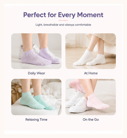 Ademende enkelsokken voor dame - Invisibility Sock Loafer recensie en prijs