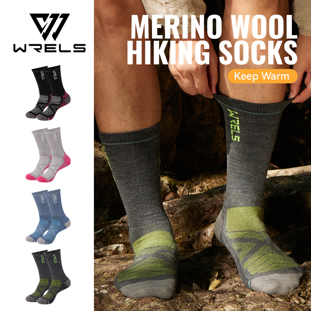 WRELS 1/2/3 Merinowollen Sokke - Wool Hiking Sock recensie en prijs