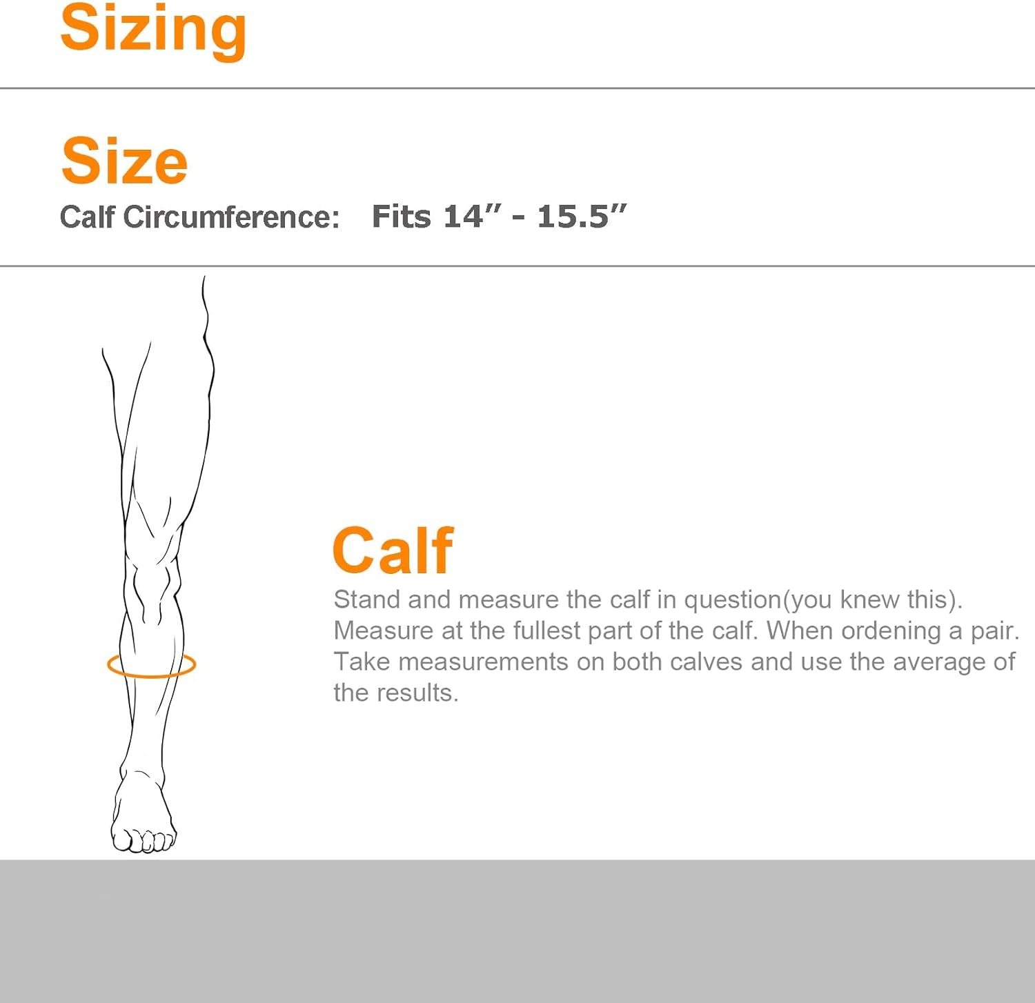 Kalfsbeen compressieband voor  - Compression Sock Medical recensie en prijs